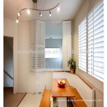 Interior Bi-fold Persianas de la ventana Diseño moderno Home Shutter Vertical Blinds